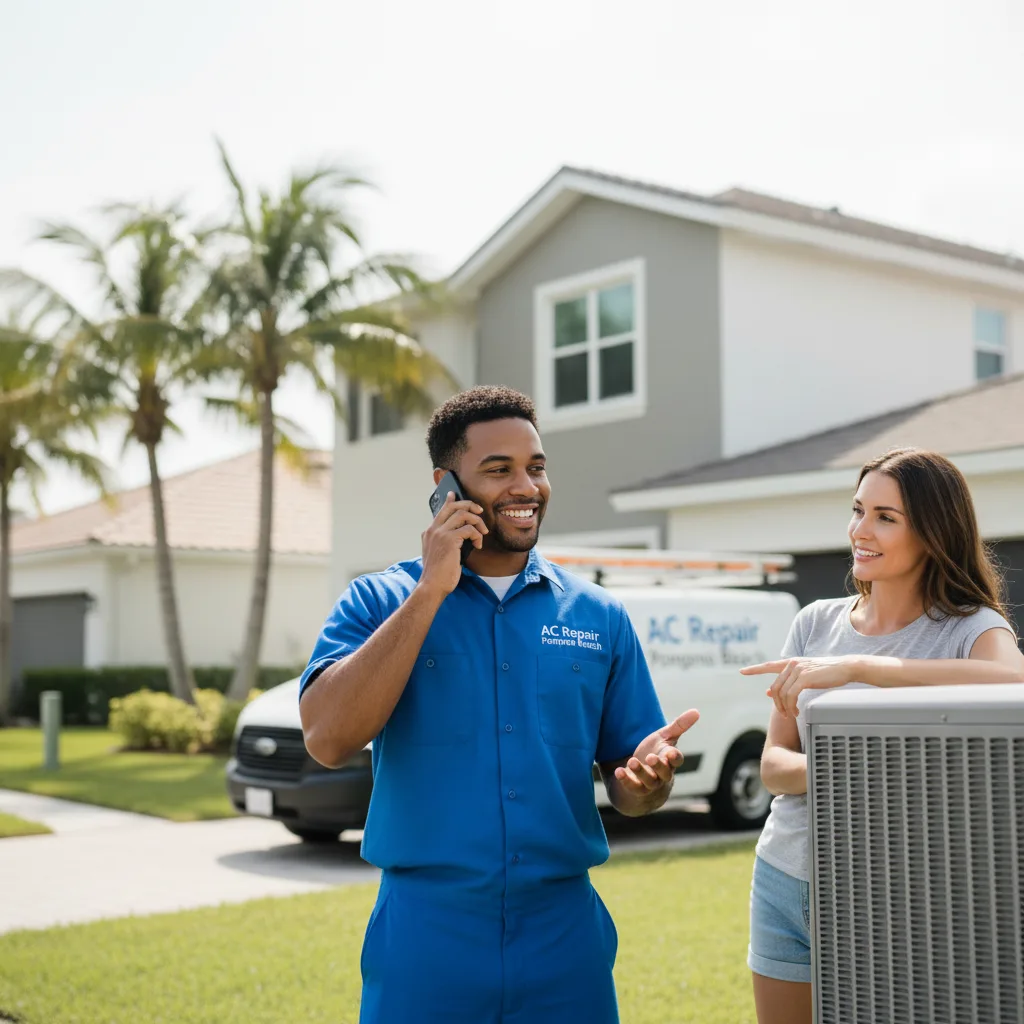 AC Repair Pompano Beach customer support in Volo